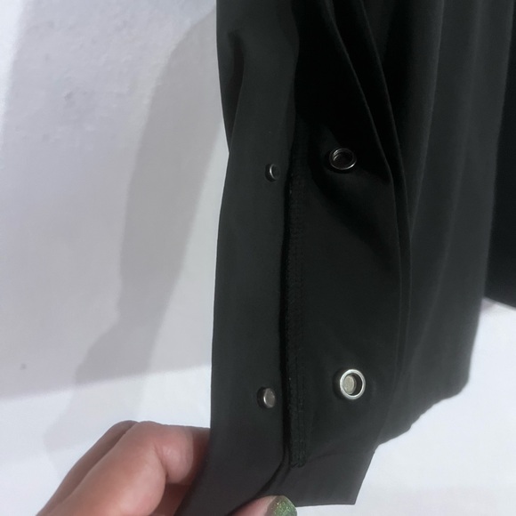 Athleta Black Pants with Side Zip - Picture 6 of 6